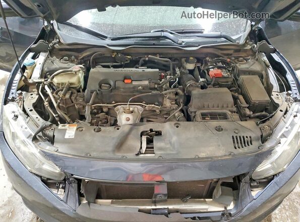 19XFC2F77HE078814 2017 HONDA CIVIC Blue Вид задньої частини салону