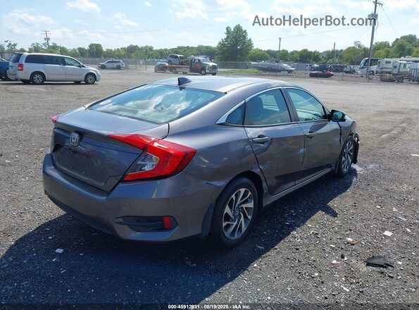 19XFC2F77HE214357 2017 HONDA CIVIC Gray Հետևի աջ