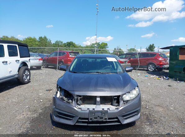 19XFC2F77HE214357 2017 HONDA CIVIC Gray Սալոնի հետևի տեսք
