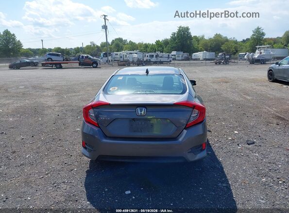 19XFC2F77HE214357 2017 HONDA CIVIC Gray 