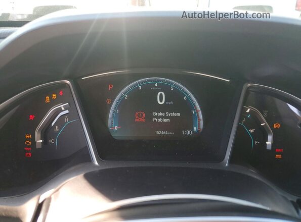 19XFC2F78GE050213 2016 HONDA CIVIC White Սարքավորումների վահանակի տեսք