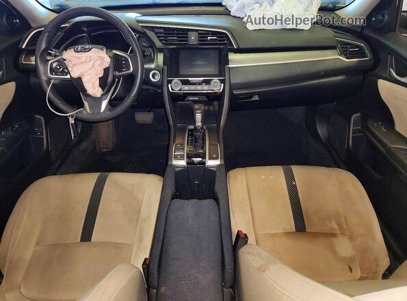 19XFC2F78GE050213 2016 HONDA CIVIC White Առջևի վահանակի տեսք