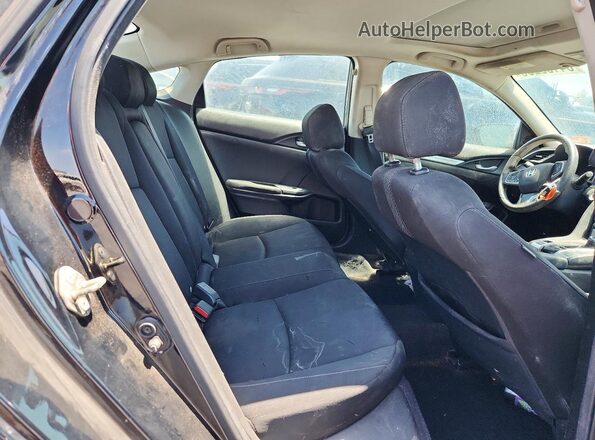19XFC2F78GE057095 2016 HONDA CIVIC Black Հետևի նստատեղերի տեսք