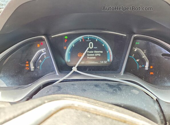 19XFC2F78GE057095 2016 HONDA CIVIC Black Սարքավորումների վահանակի տեսք