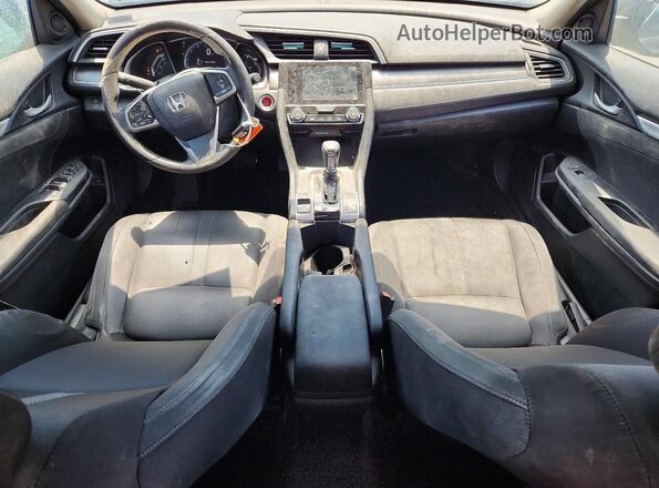 19XFC2F78GE057095 2016 HONDA CIVIC Black Առջևի վահանակի տեսք