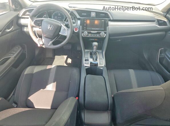 19XFC2F78GE069926 2016 HONDA CIVIC White Вид панелі приладів