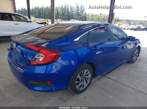19XFC2F78GE071594 2016 HONDA CIVIC Blue Tył prawy