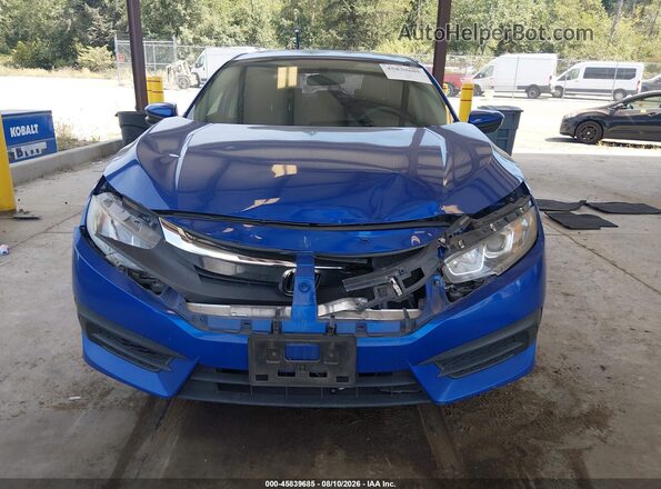 19XFC2F78GE071594 2016 HONDA CIVIC Blue Widok wnętrza z tyłu