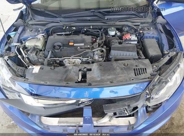 19XFC2F78GE071594 2016 HONDA CIVIC Blue Widok z tyłu