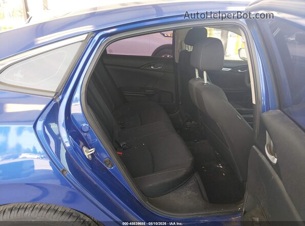 19XFC2F78GE071594 2016 HONDA CIVIC Blue Widok naklejki z numerem VIN
