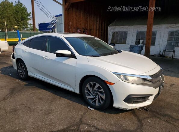 19XFC2F78GE085141 2016 HONDA CIVIC White Front right
