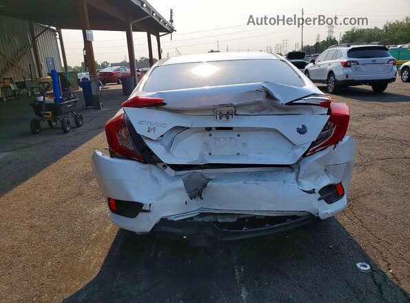 19XFC2F78GE085141 2016 HONDA CIVIC White Rear view