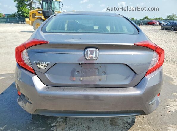 19XFC2F78GE085365 2016 HONDA CIVIC Gray Հետևի տեսք