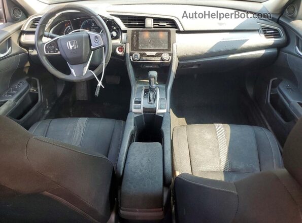 19XFC2F78GE085365 2016 HONDA CIVIC Gray Առջևի վահանակի տեսք