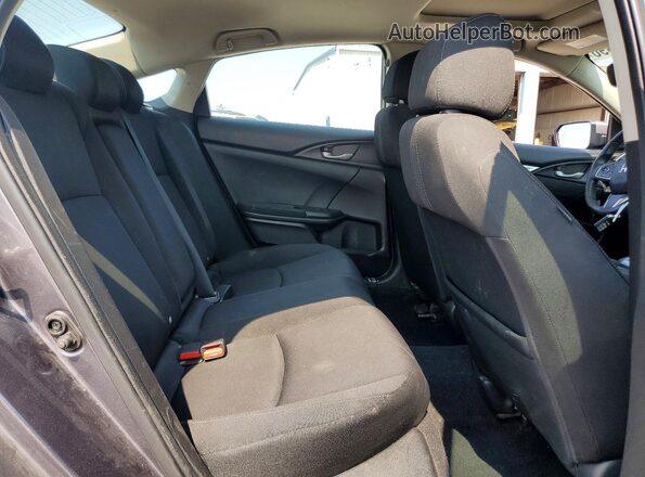 19XFC2F78GE085365 2016 HONDA CIVIC Gray Հետևի նստատեղերի տեսք