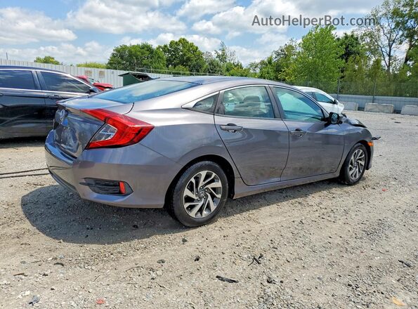 19XFC2F78GE098049 2016 HONDA CIVIC Gray Trasero derecho