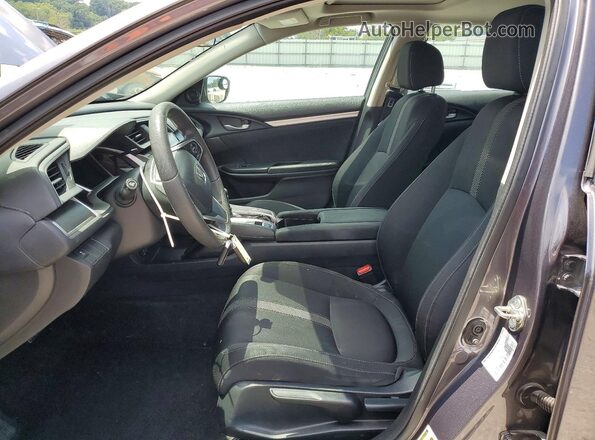 19XFC2F78GE098049 2016 HONDA CIVIC Gray Vista interior delantera