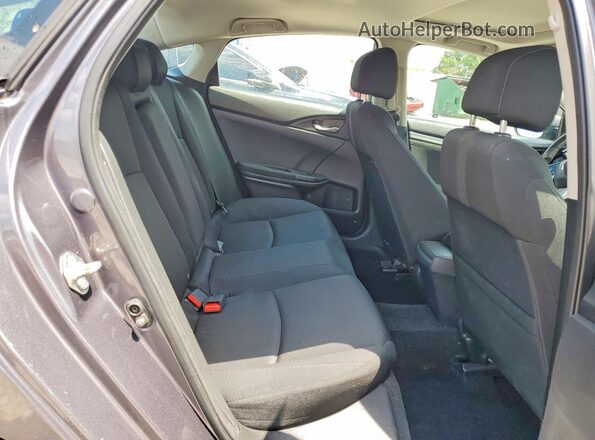 19XFC2F78GE098049 2016 HONDA CIVIC Gray Vista de los asientos traseros