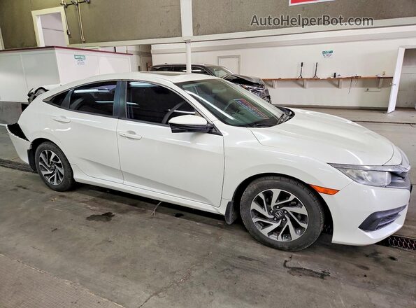 19XFC2F78GE231070 2016 HONDA CIVIC White წინა მარჯვენა