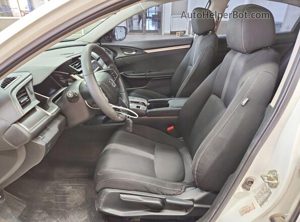 19XFC2F78GE231070 2016 HONDA CIVIC White წინა სალონის ხედი