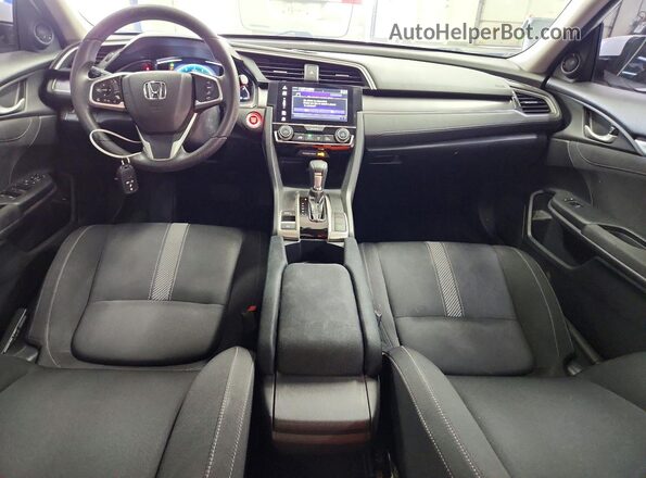 19XFC2F78GE231070 2016 HONDA CIVIC White წინა პანელის ხედი
