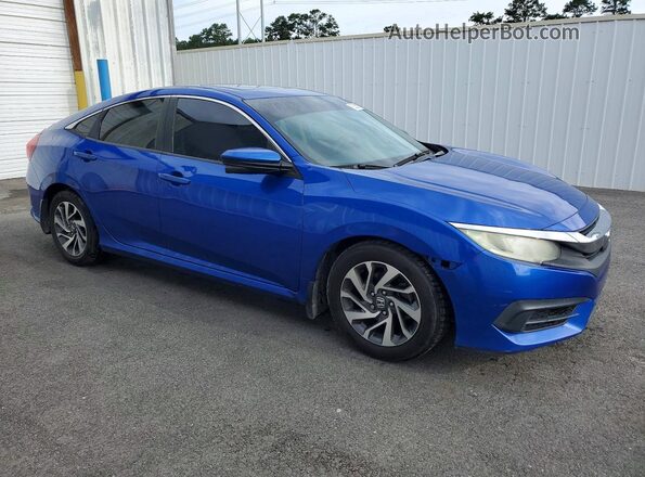 19XFC2F78HE001420 2017 HONDA CIVIC Blue Delantero derecho