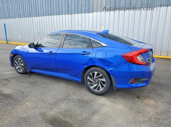 19XFC2F78HE001420 2017 HONDA CIVIC Blue Trasero izquierdo