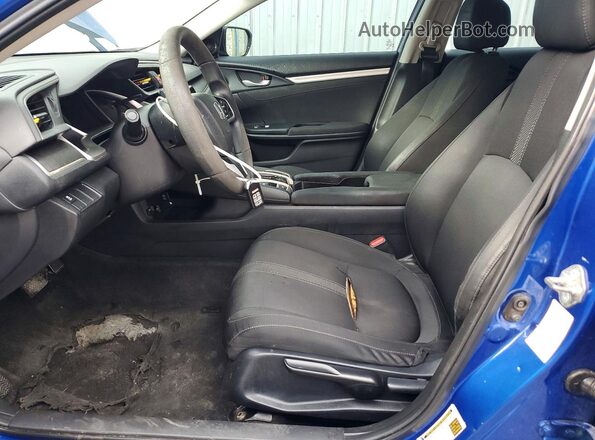 19XFC2F78HE001420 2017 HONDA CIVIC Blue Vista interior delantera