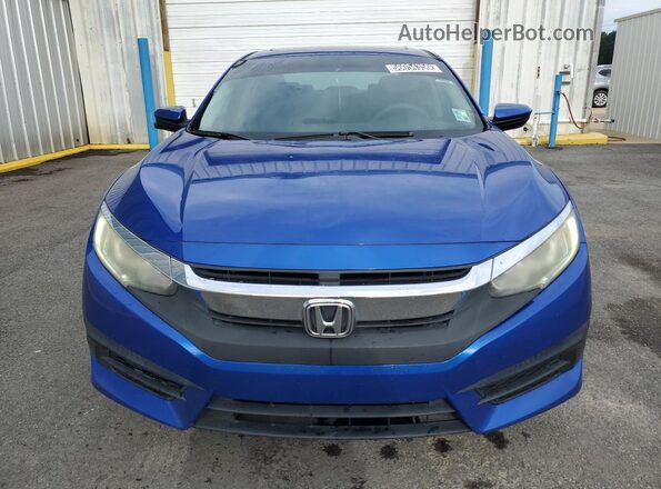 19XFC2F78HE001420 2017 HONDA CIVIC Blue Vista de la etiqueta del VIN