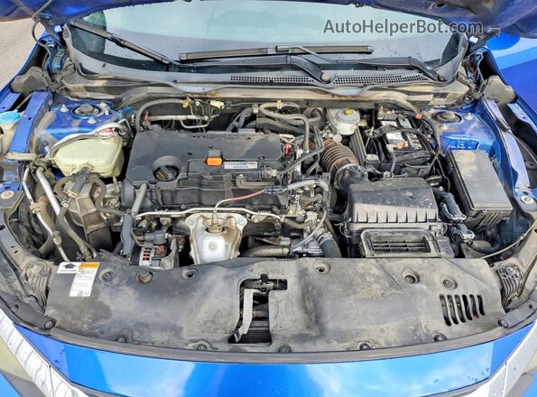 19XFC2F78HE001420 2017 HONDA CIVIC Blue Vista interior trasera