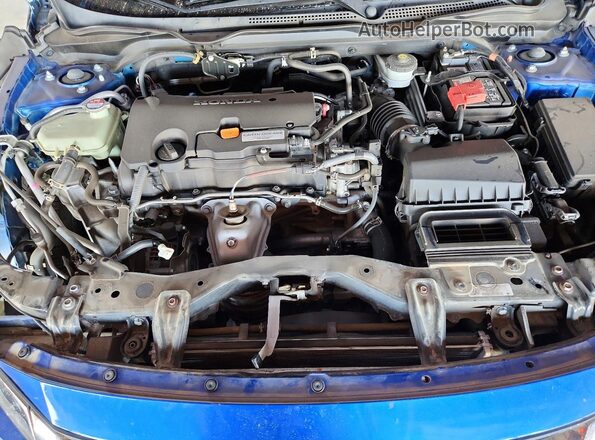 19XFC2F78HE019609 2017 HONDA CIVIC Blue უკანა სალონის ხედი
