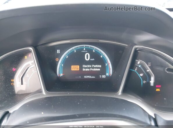 19XFC2F78HE041612 2017 HONDA CIVIC Gray Вид задніх сидінь