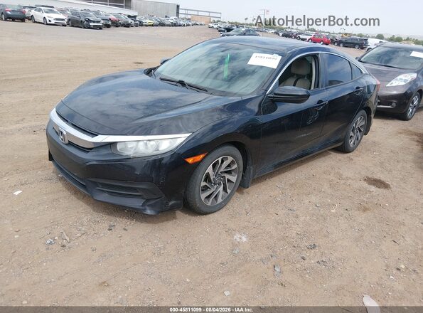 19XFC2F78HE043120 2017 HONDA CIVIC Black Передня ліва чверть
