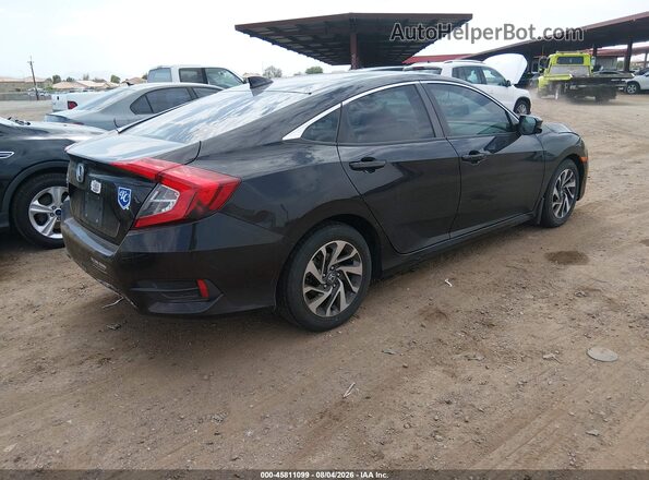 19XFC2F78HE043120 2017 HONDA CIVIC Black Задня права чверть