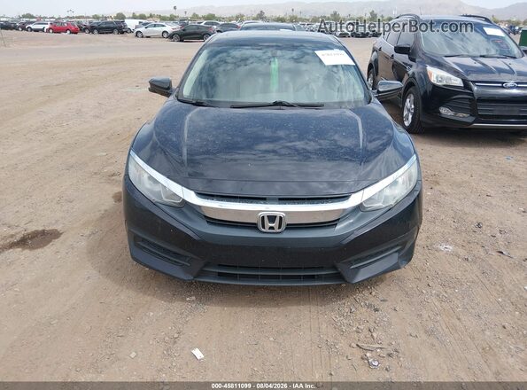 19XFC2F78HE043120 2017 HONDA CIVIC Black Вид панелі приладів