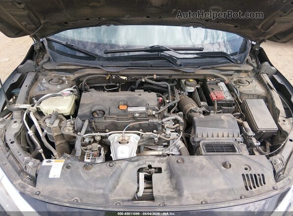 19XFC2F78HE043120 2017 HONDA CIVIC Black Вид ззаду