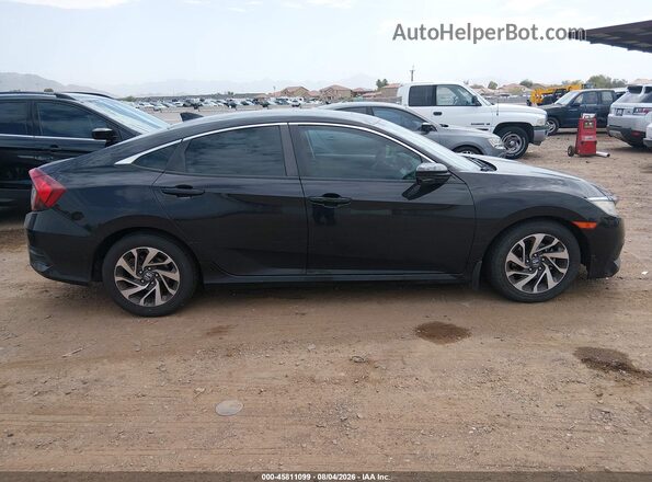 19XFC2F78HE043120 2017 HONDA CIVIC Black Вид щитка приладів