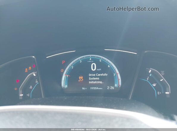 19XFC2F78HE080314 2017 HONDA CIVIC Белый Вид задних сидений