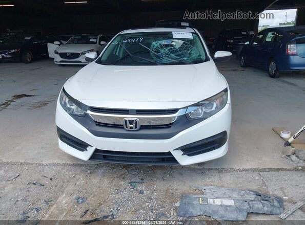 19XFC2F78HE080314 2017 HONDA CIVIC Белый Вид щитка приборов