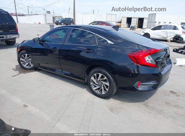 19XFC2F78HE201374 2017 HONDA CIVIC Black Задня ліва чверть