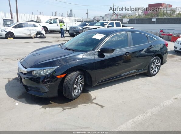 19XFC2F78HE201374 2017 HONDA CIVIC Black Передня ліва чверть