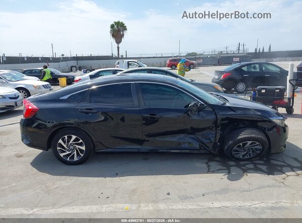 19XFC2F78HE201374 2017 HONDA CIVIC Black Вид задньої частини салону