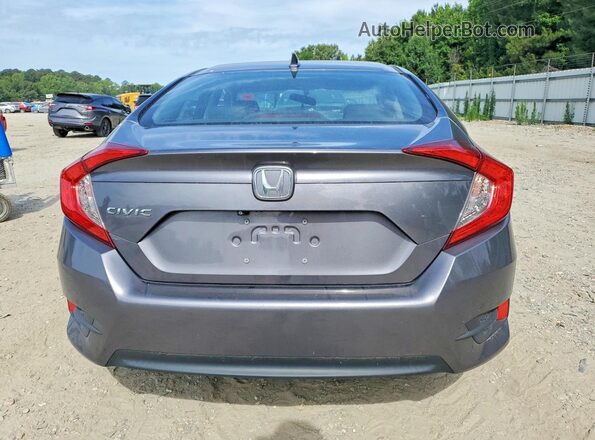 19XFC2F78HE218546 2017 HONDA CIVIC Gray უკანა ხედი