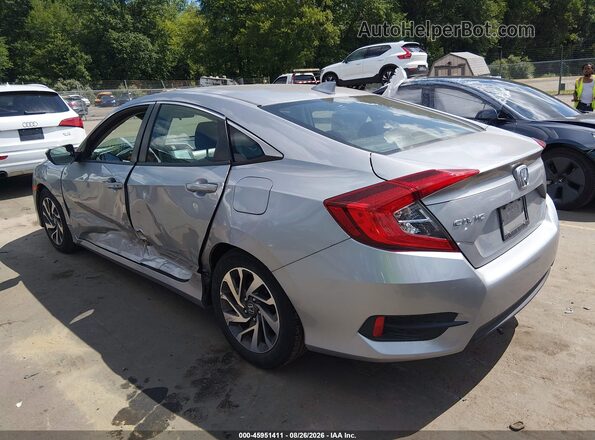 19XFC2F78JE201753 2018 HONDA CIVIC Silver Tył lewy