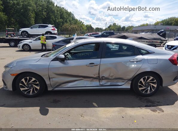 19XFC2F78JE201753 2018 HONDA CIVIC Silver Widok wnętrza 360 stopni