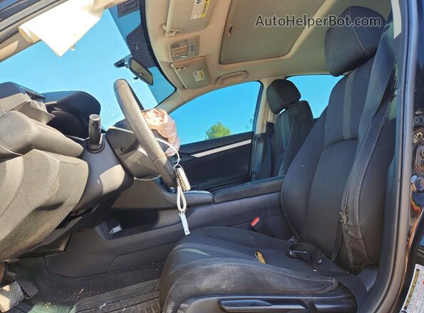 19XFC2F79GE006530 2016 HONDA CIVIC Black Front interior view
