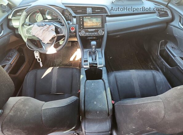 19XFC2F79GE006530 2016 HONDA CIVIC Black Dashboard view