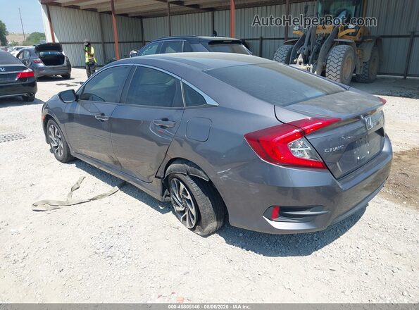 19XFC2F79GE014370 2016 HONDA CIVIC Gray უკანა მარცხენა