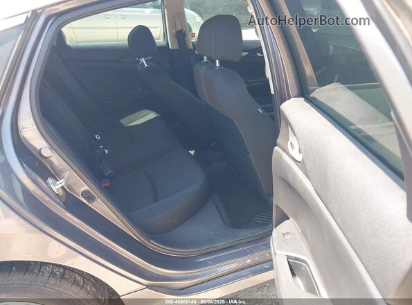 19XFC2F79GE014370 2016 HONDA CIVIC Gray VIN კოდის სტიკერის ხედი