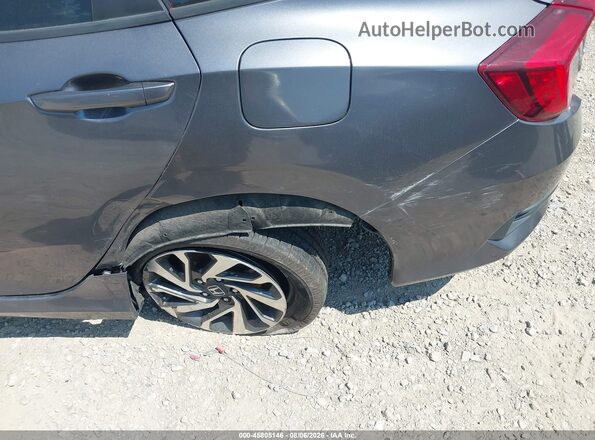 19XFC2F79GE014370 2016 HONDA CIVIC Gray წინა ხედი
